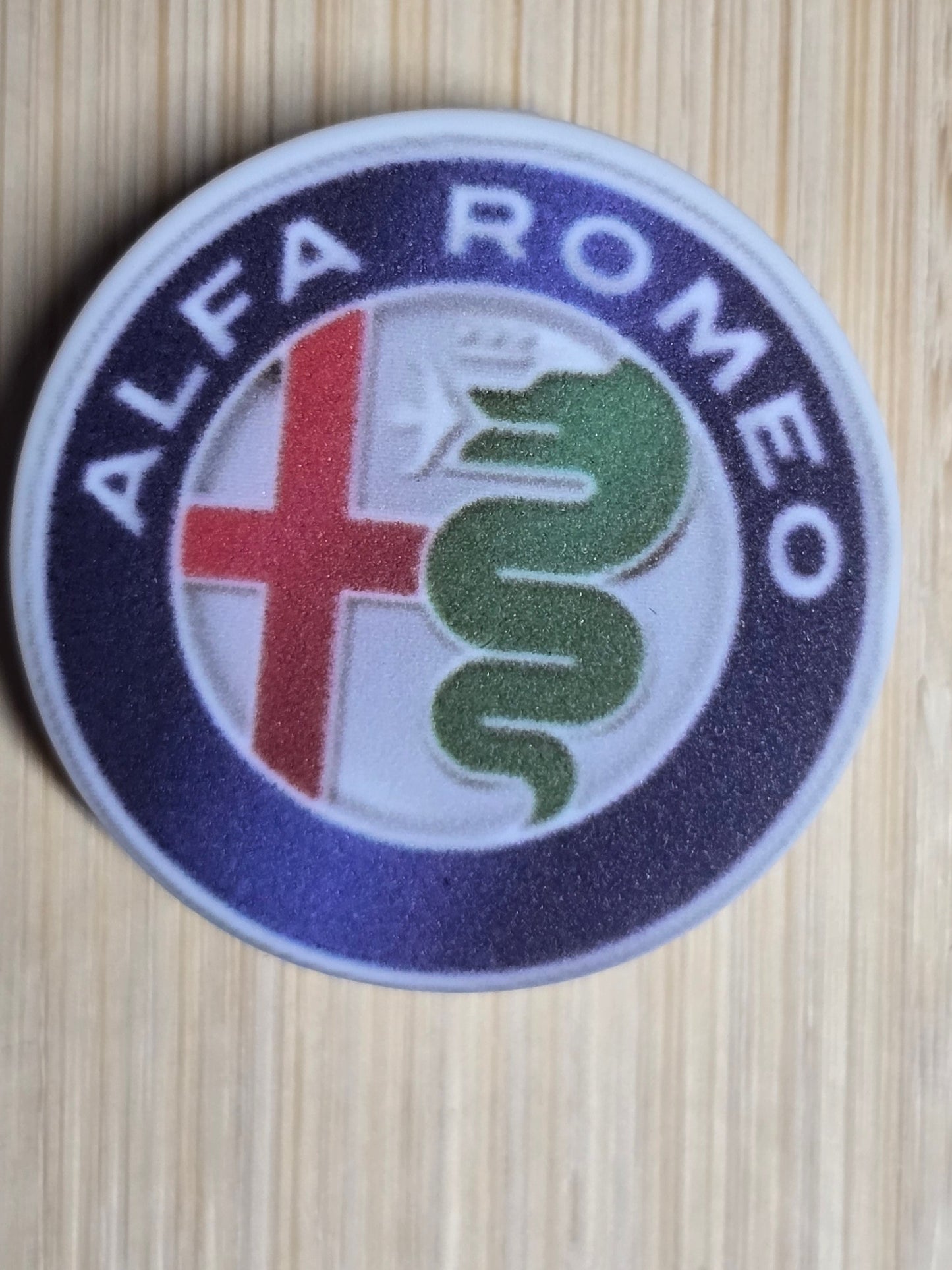 Focal silicone printed focal beads car logo