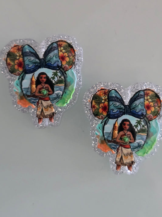 Acrylic focal beads DS princess