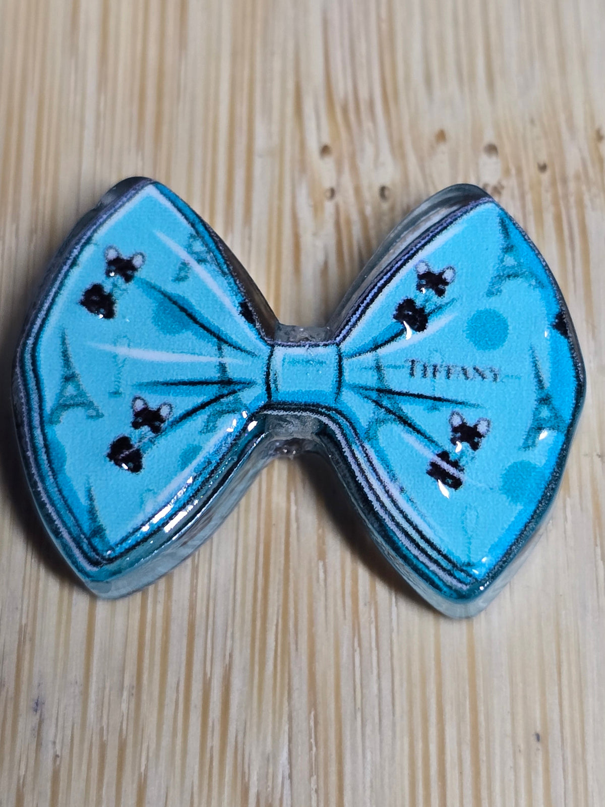 Acrylic focal beads designer inspired bows