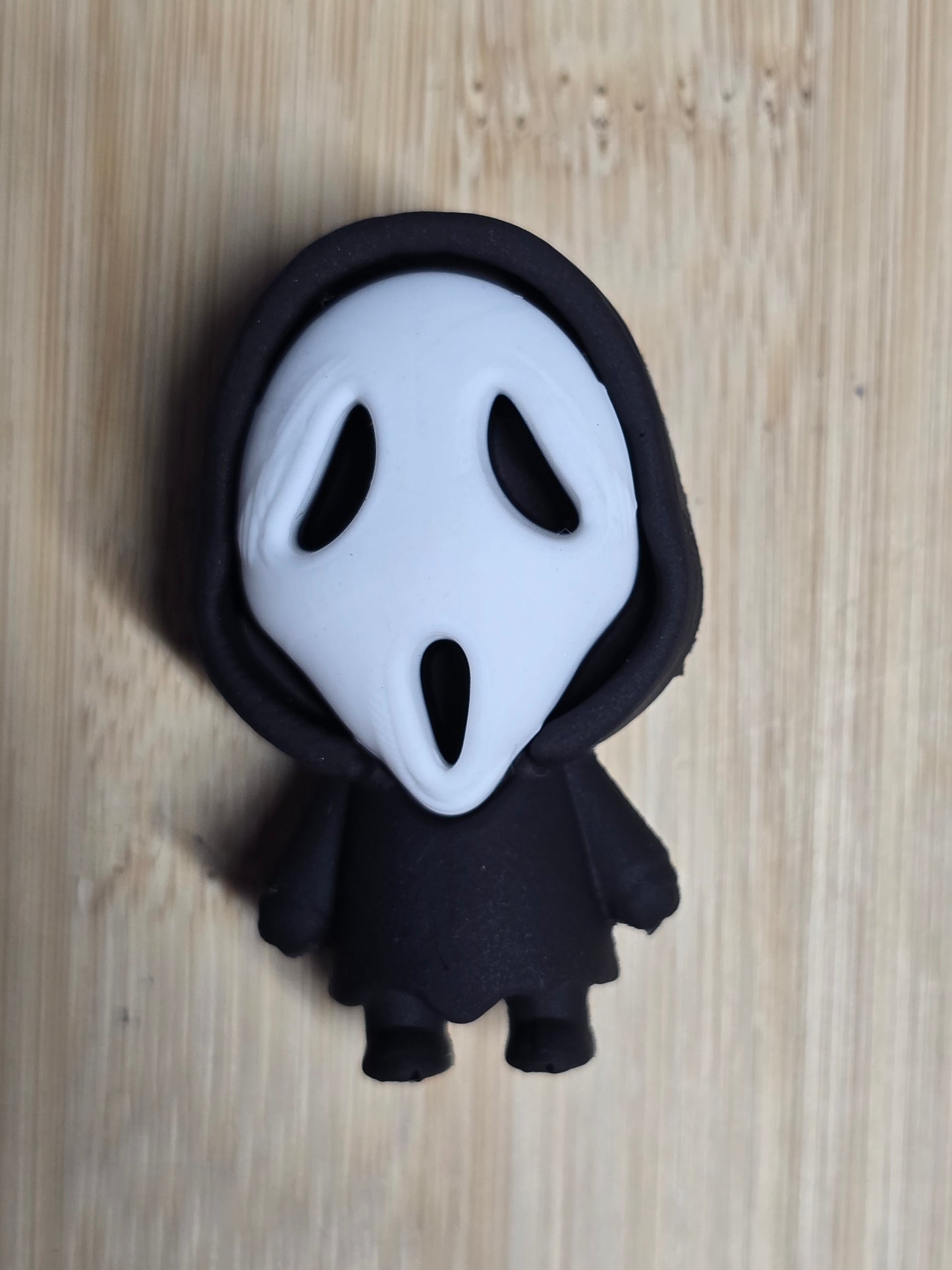 Silicone ghostface character