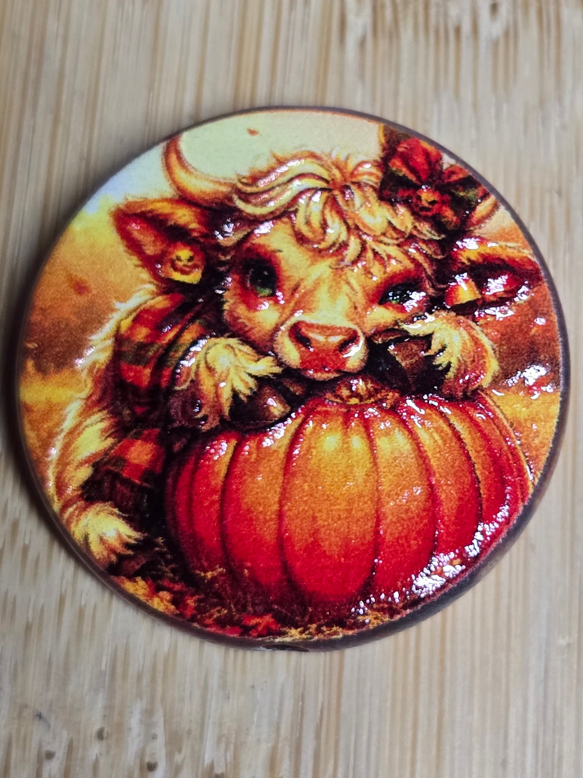 Acrylic beads fall is in the air