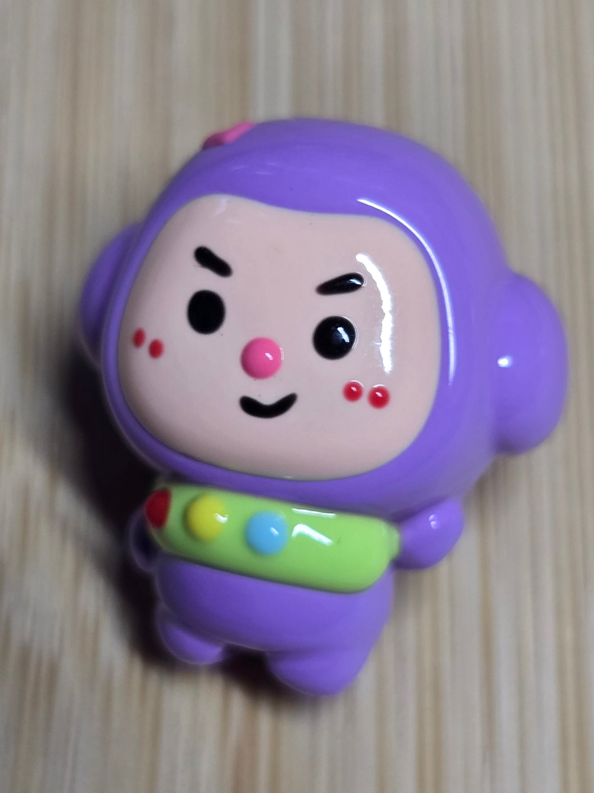 Acrylic character beads/micro toppers