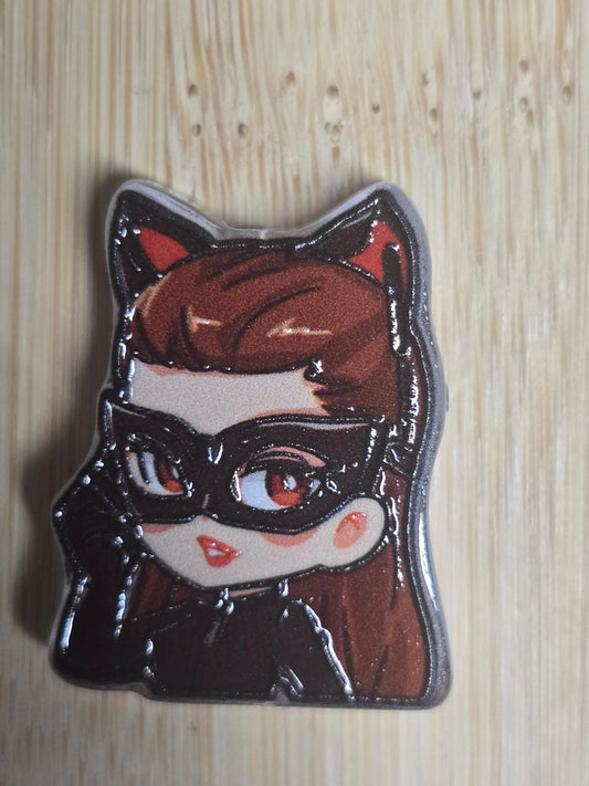 Acrylic focal beads superheros