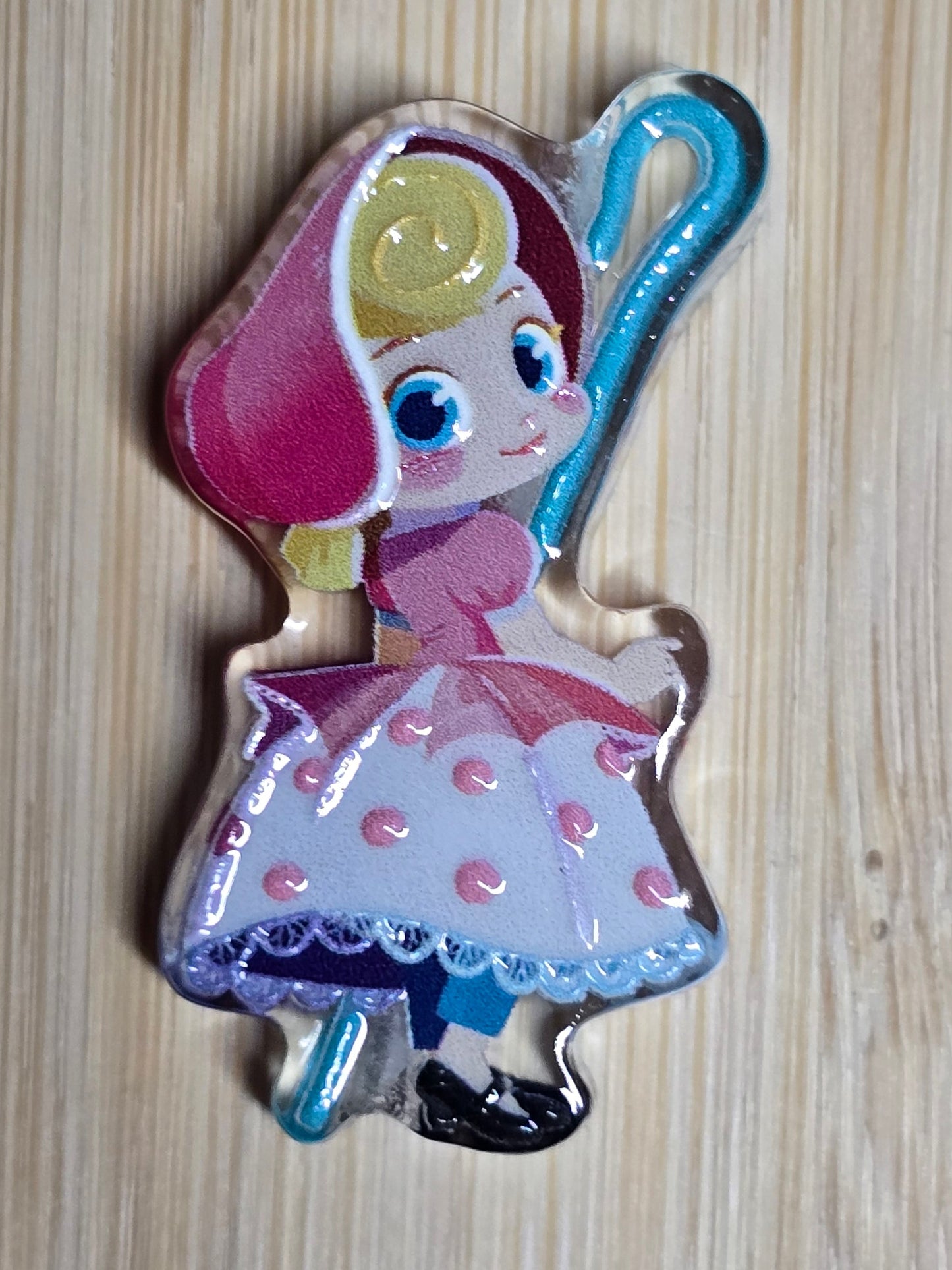 Acrylic focal beads DS movie characters