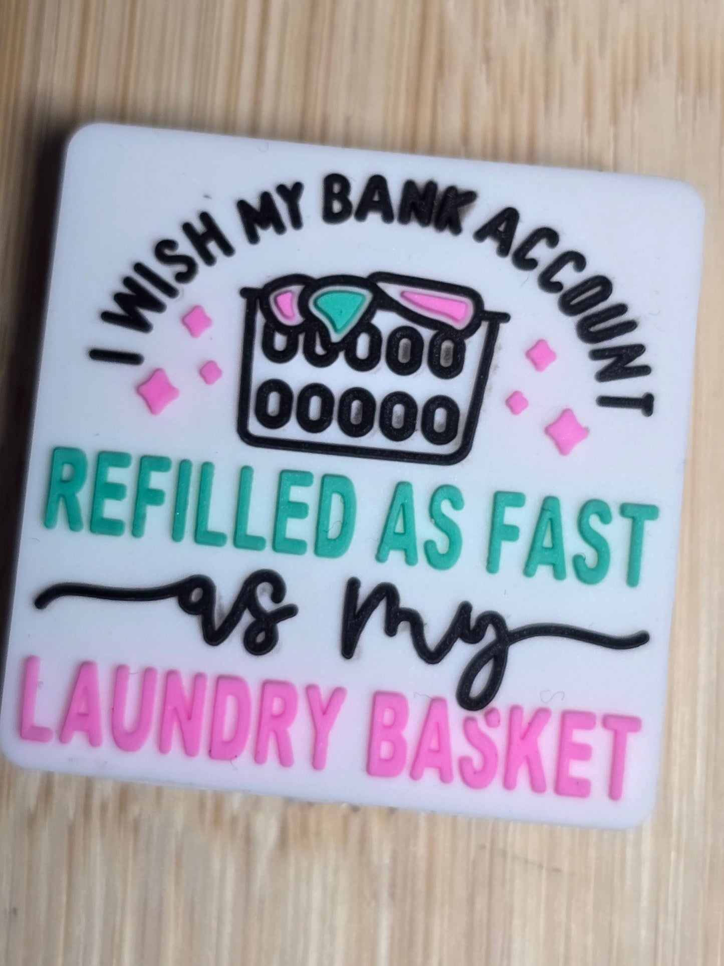 Focal silicone beads sarcastic humor