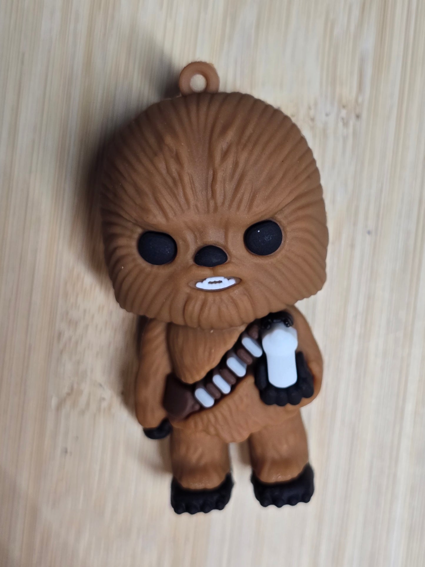 Keychain- silicone material big size DS movie characters