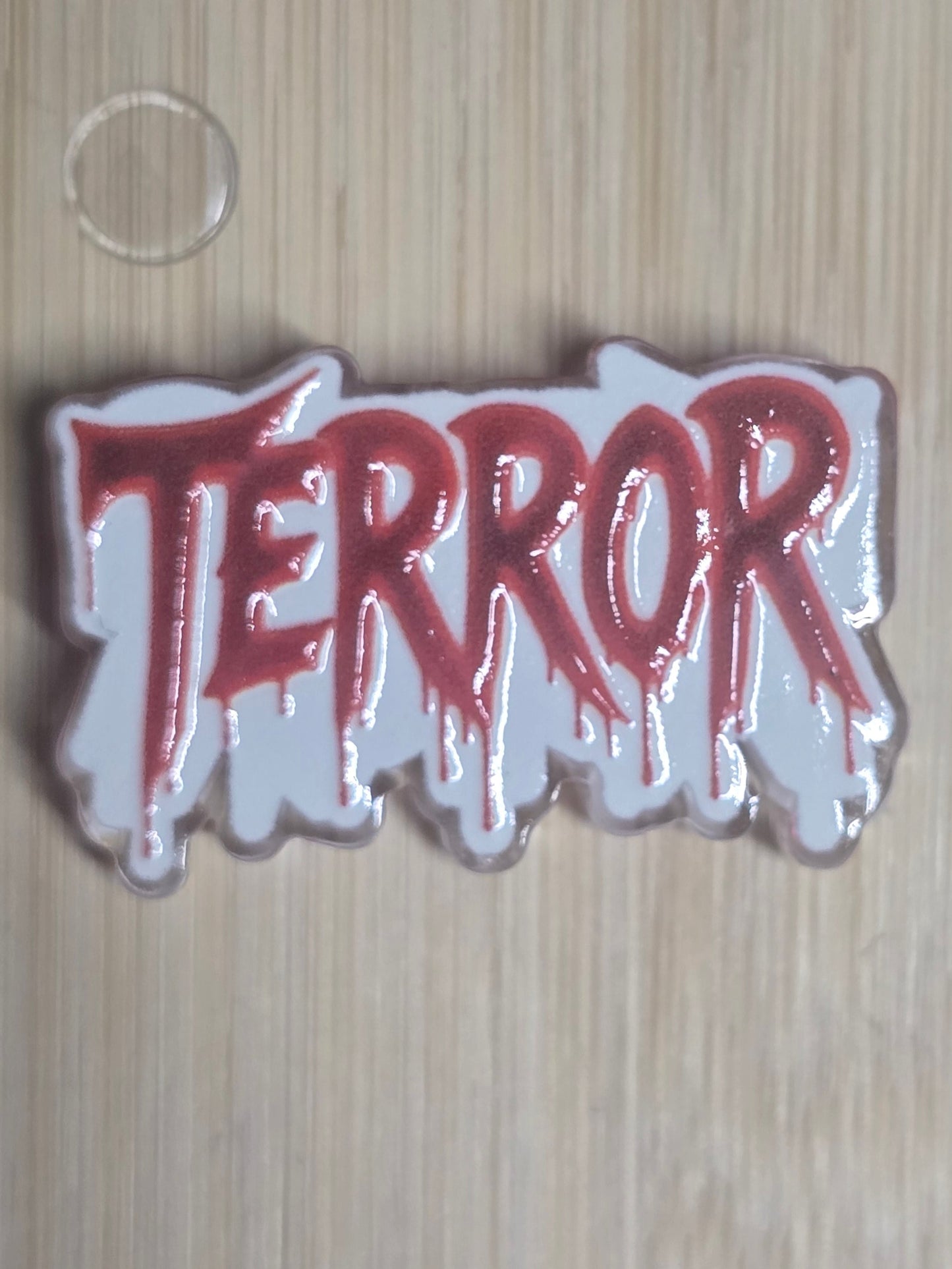 Acrylic focal beads Halloween themed
