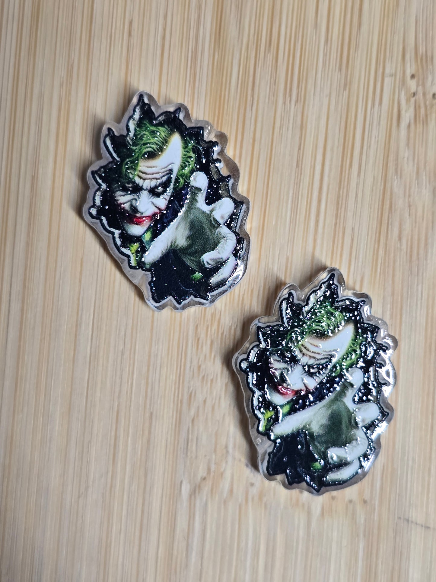 Focal- acrylic focal beads character