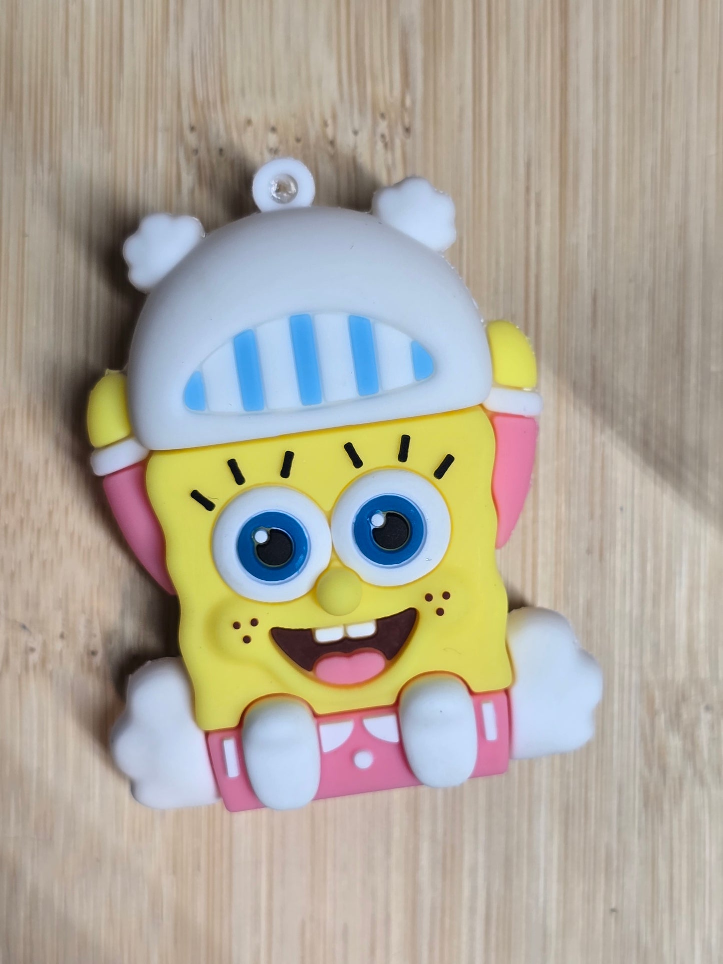 Keychain- silicone material big size SB characters