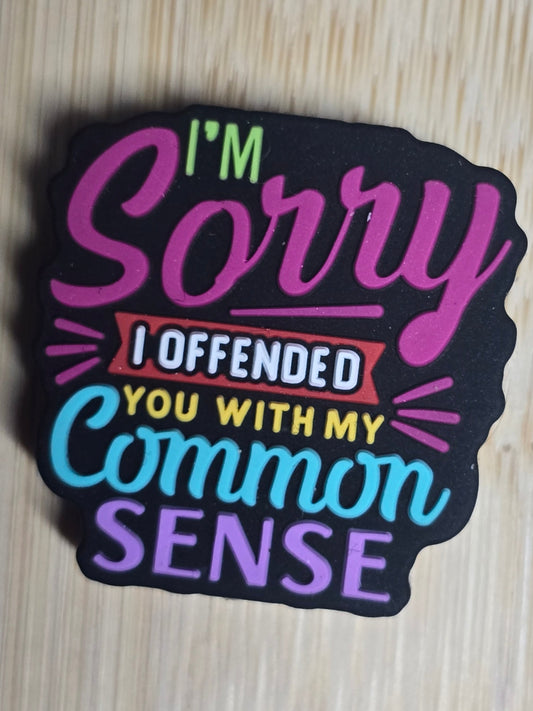 Focal silicone beads sarcastic humor