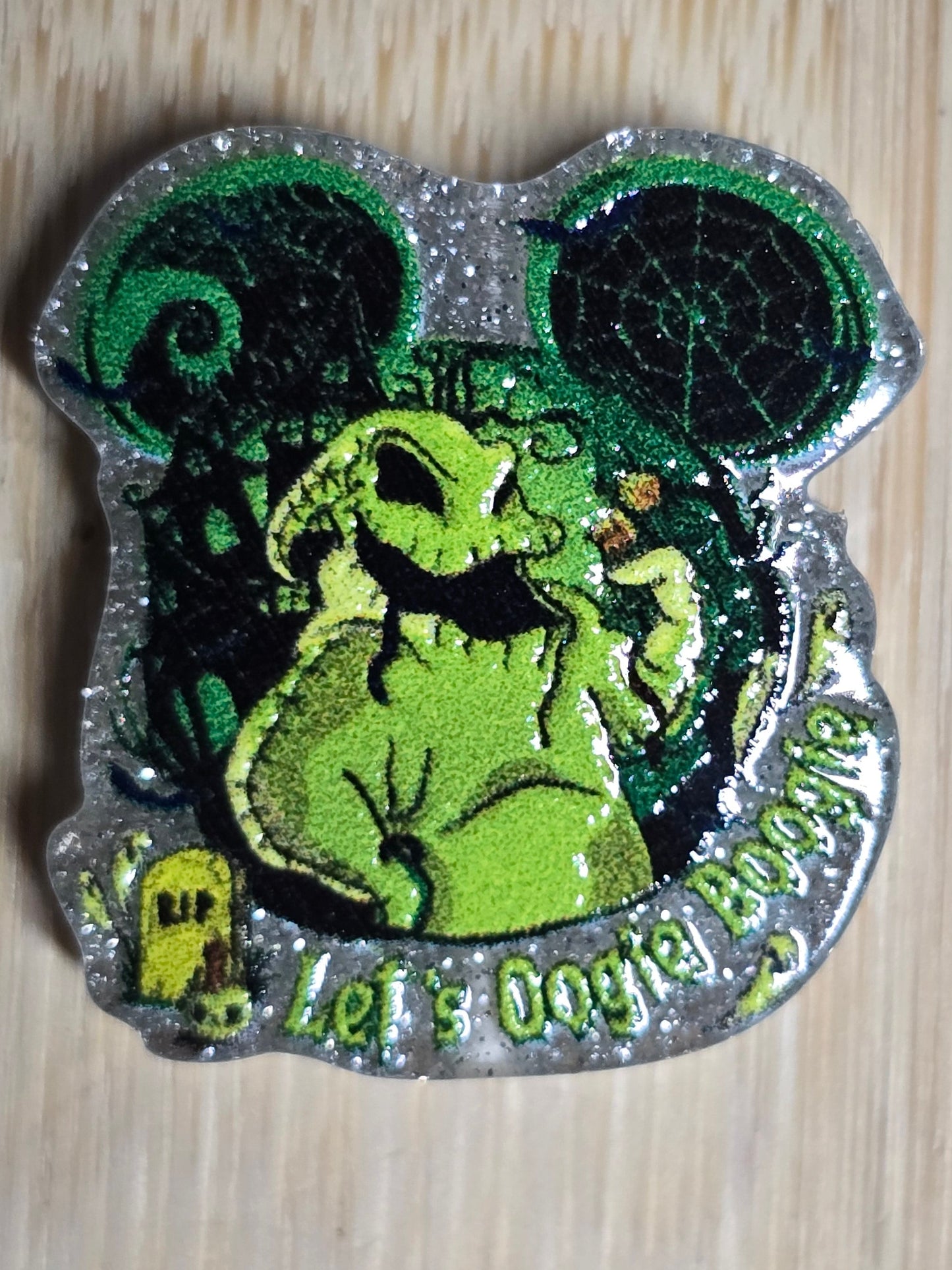 Acrylic focal beads DS NBC movie character