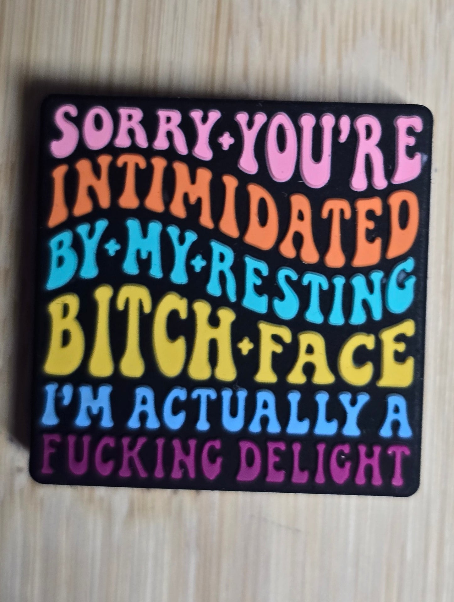 Focal silicone beads adult language