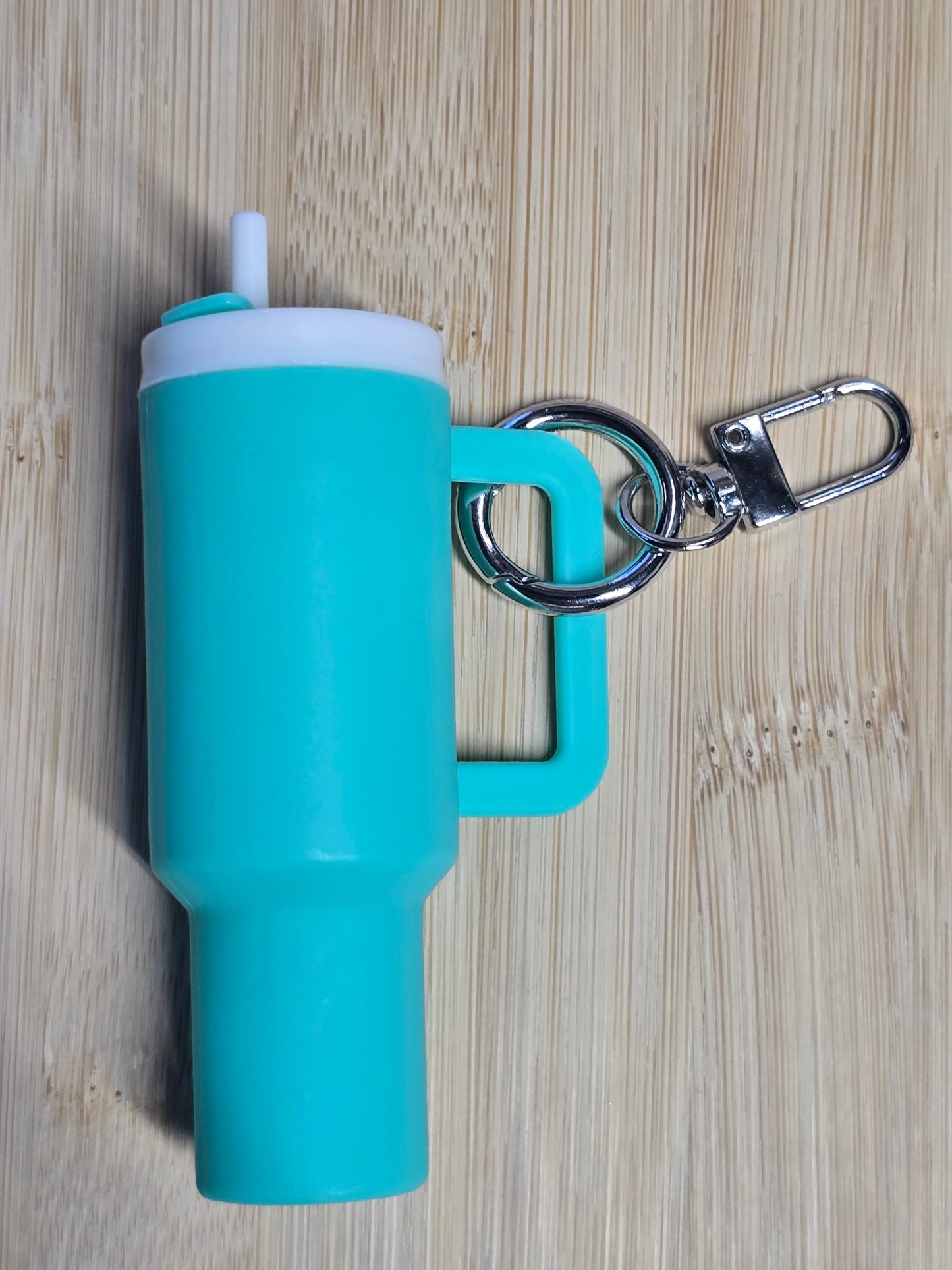 Mini keychain tumbler