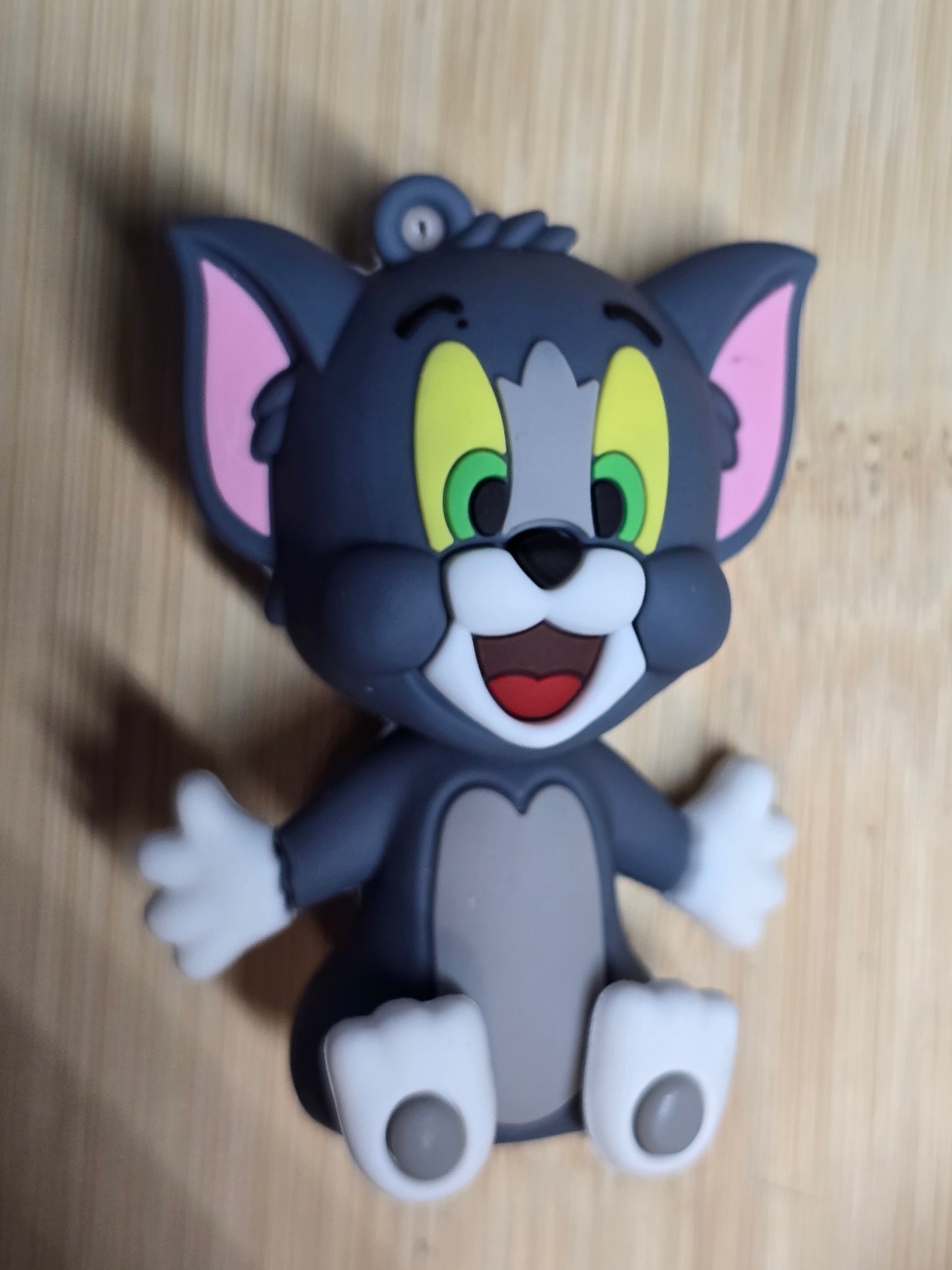 Keychain- silicone 70's cartoon characters