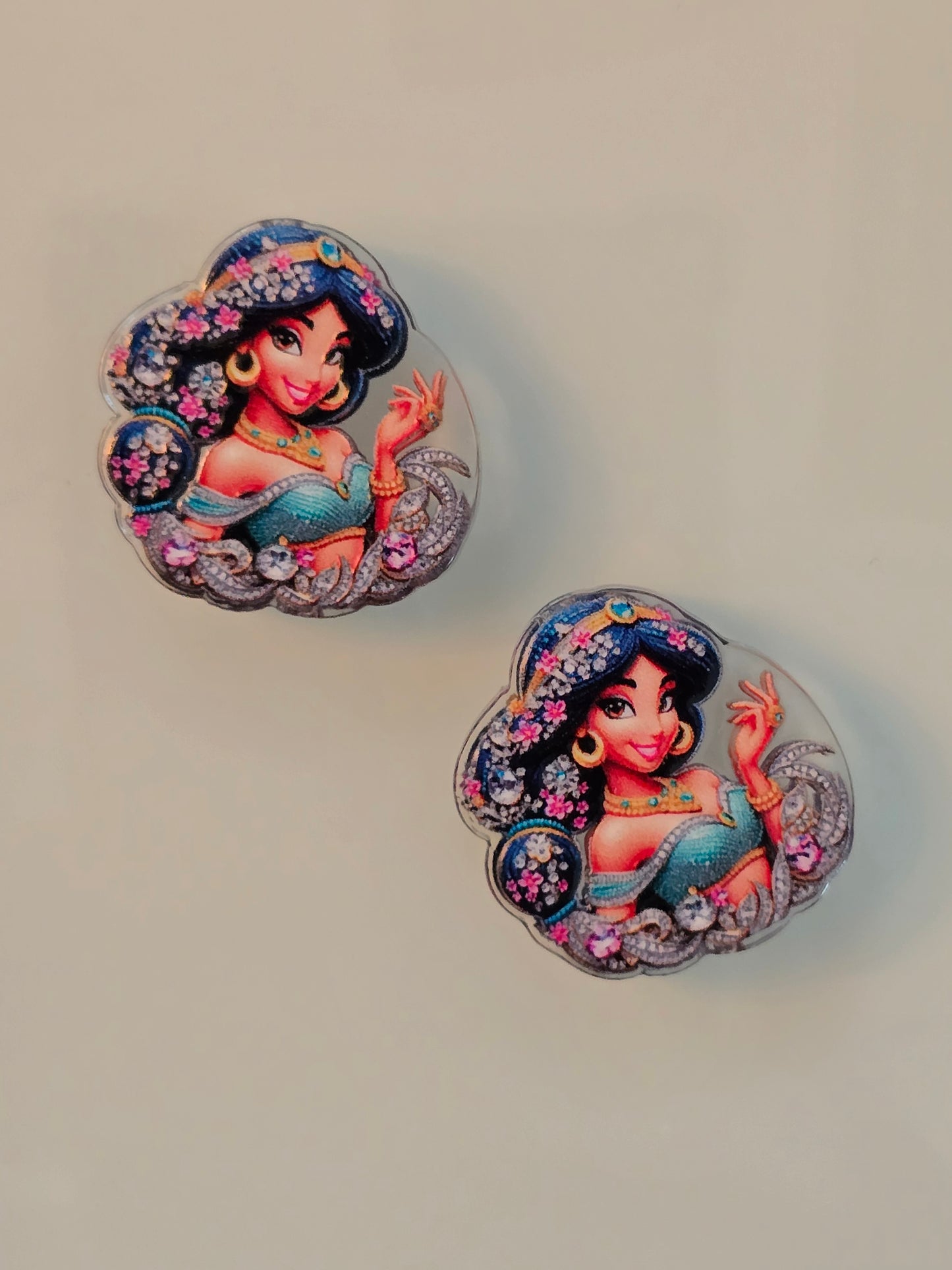 Acrylic focal beads DS princess