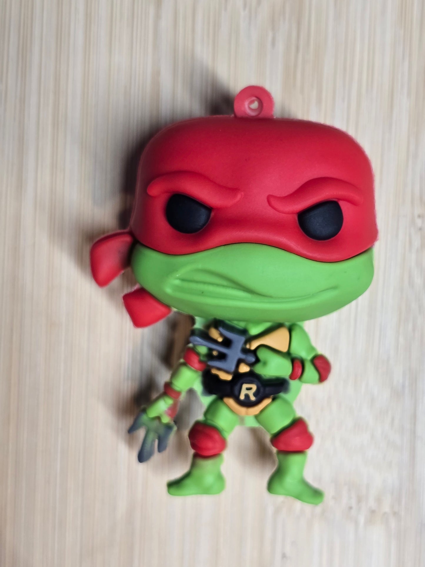 Keychain- silicone material cartoon turtles