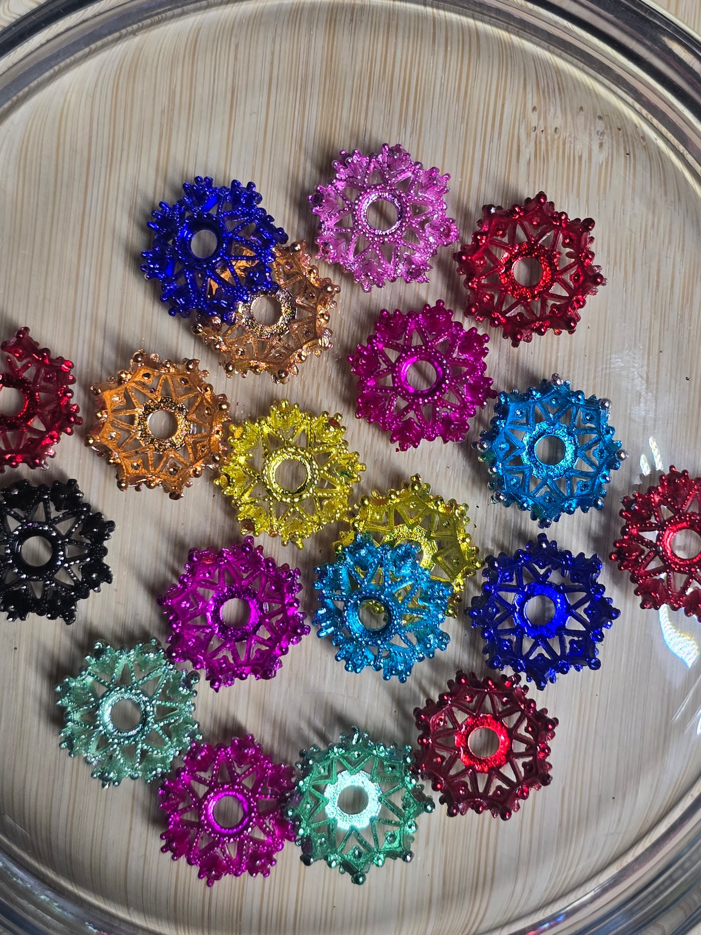 Metal bead caps