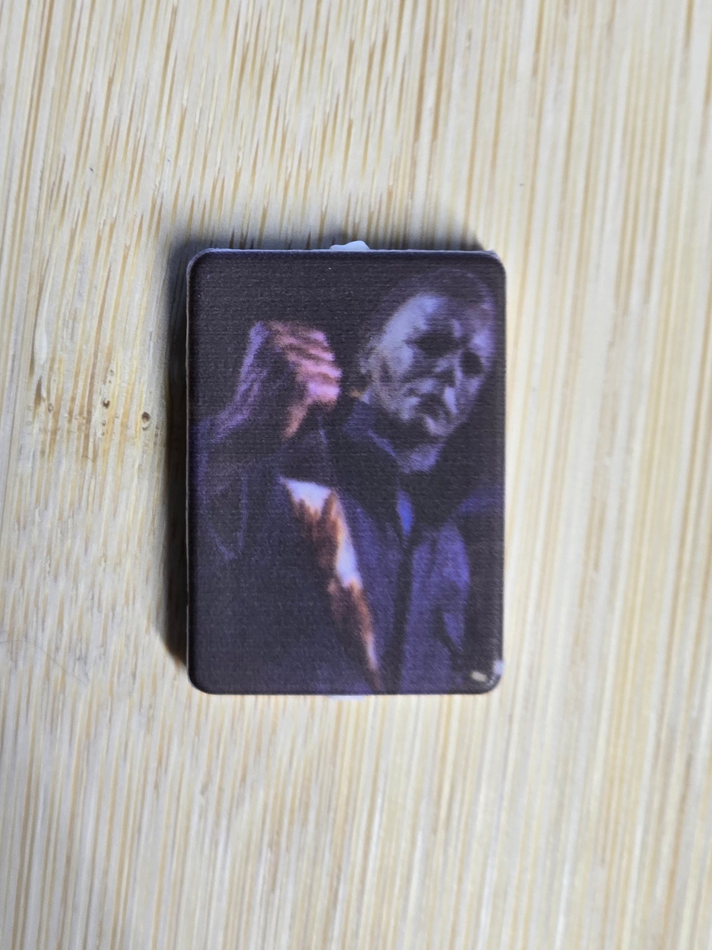 Silicone printed Focal Bead- michael