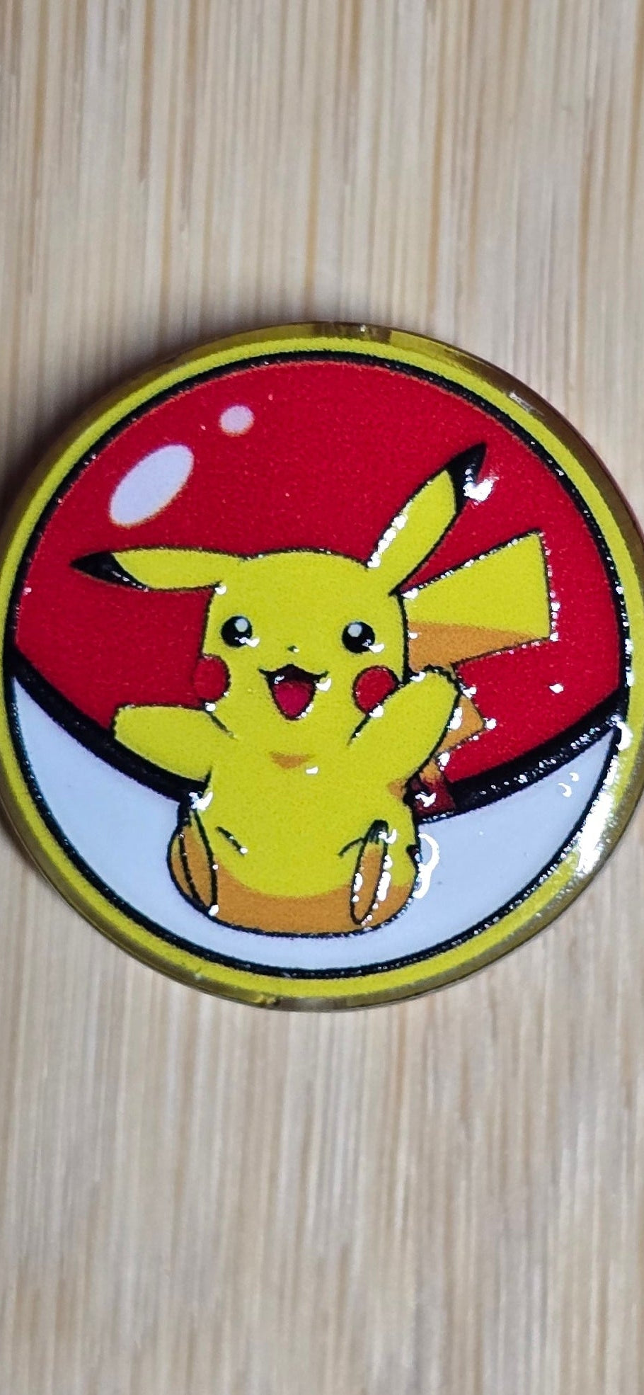 Acrylic focal beads pokemon