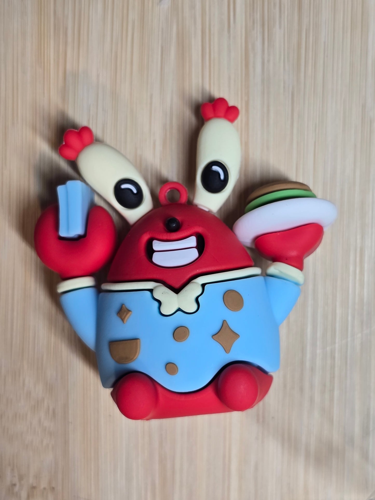 Keychain- silicone material big size SB characters