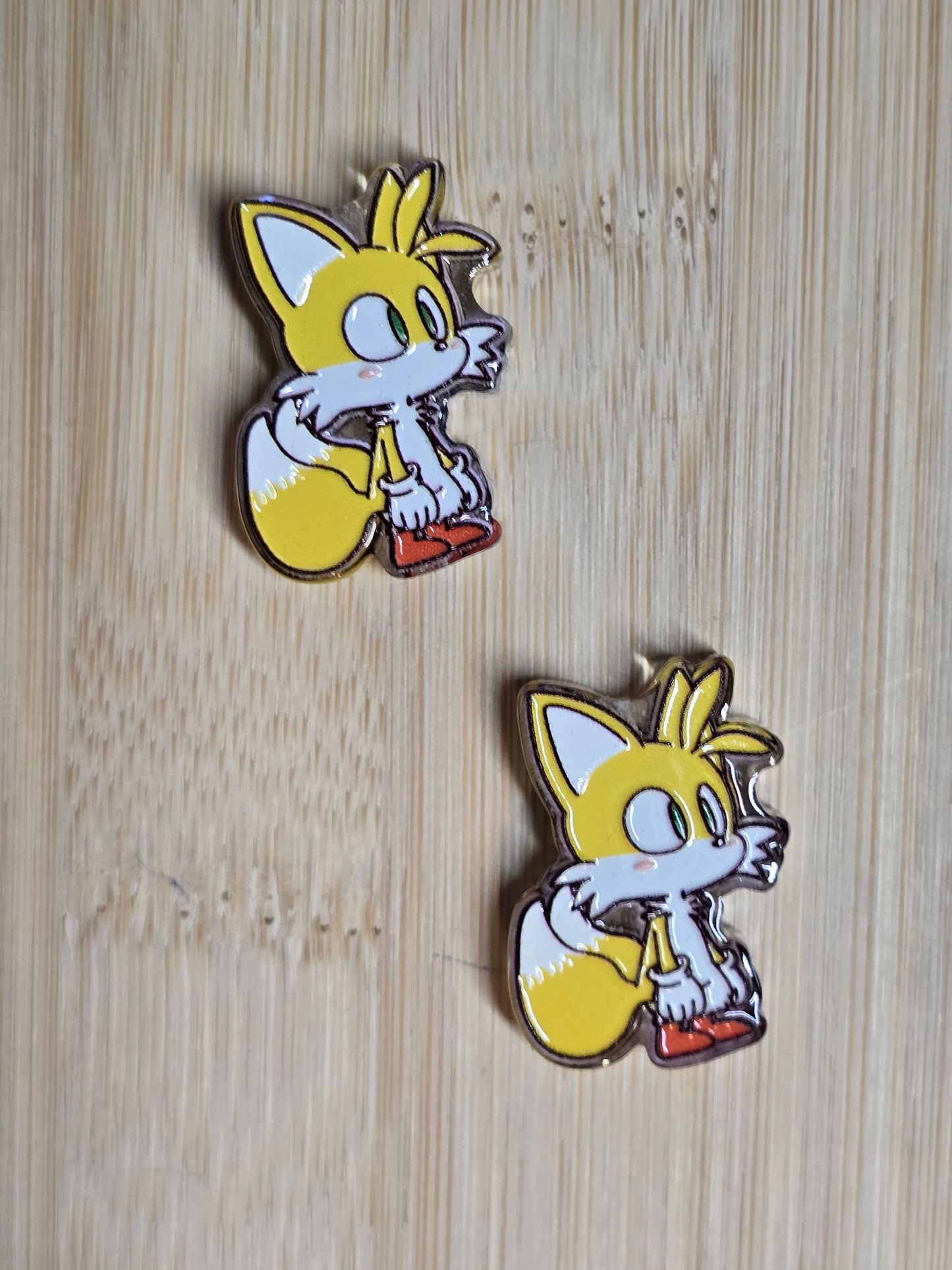 Acrylic focal beads- gamer character