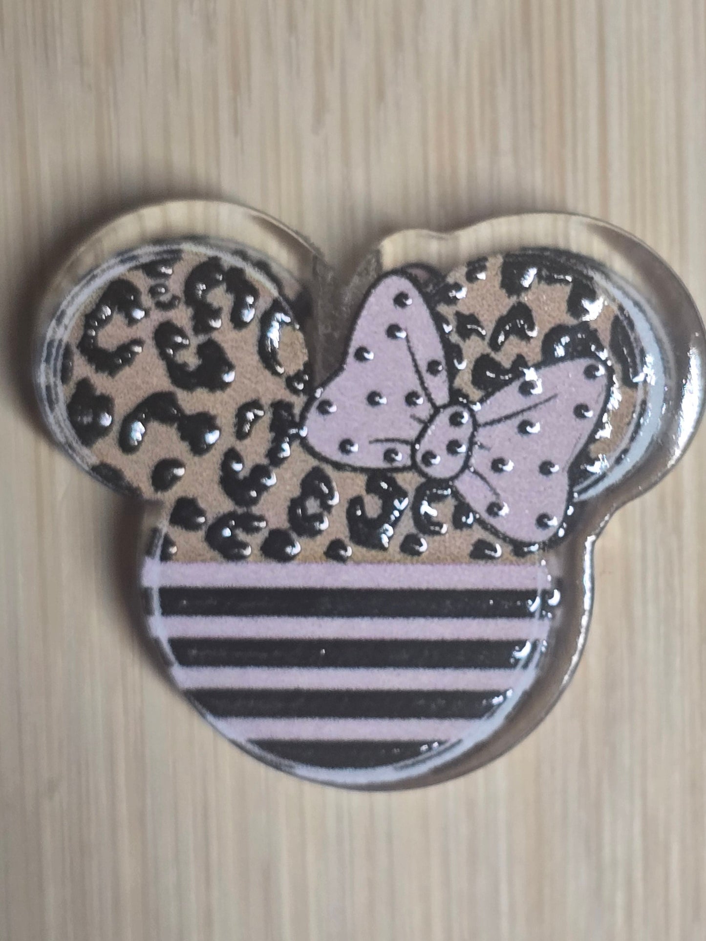 Acrylic focal beads ds ears