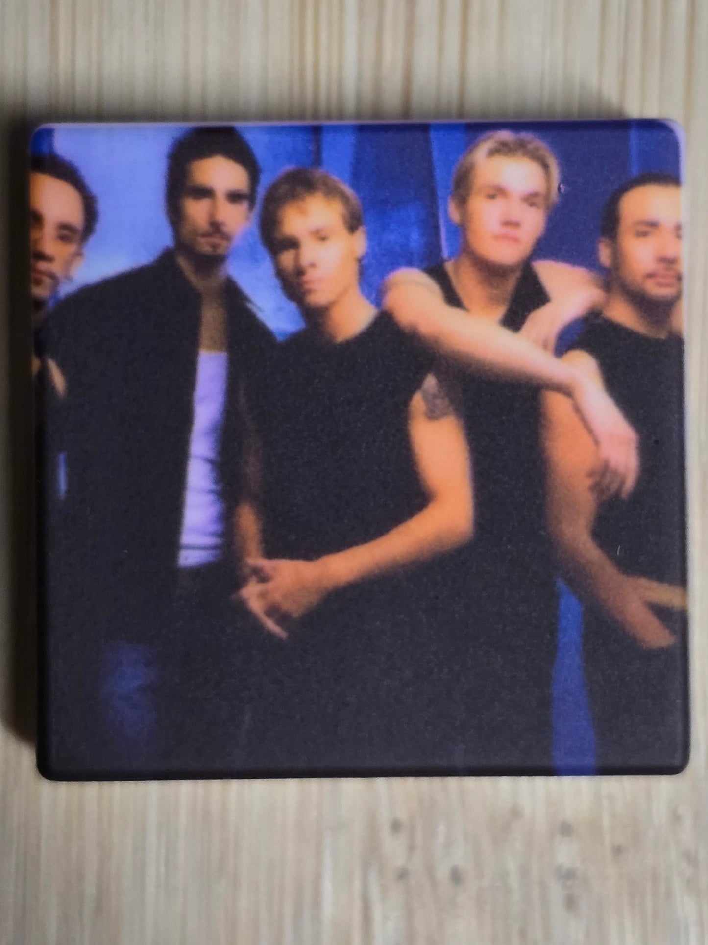 Focal silicone printed beads boy bands