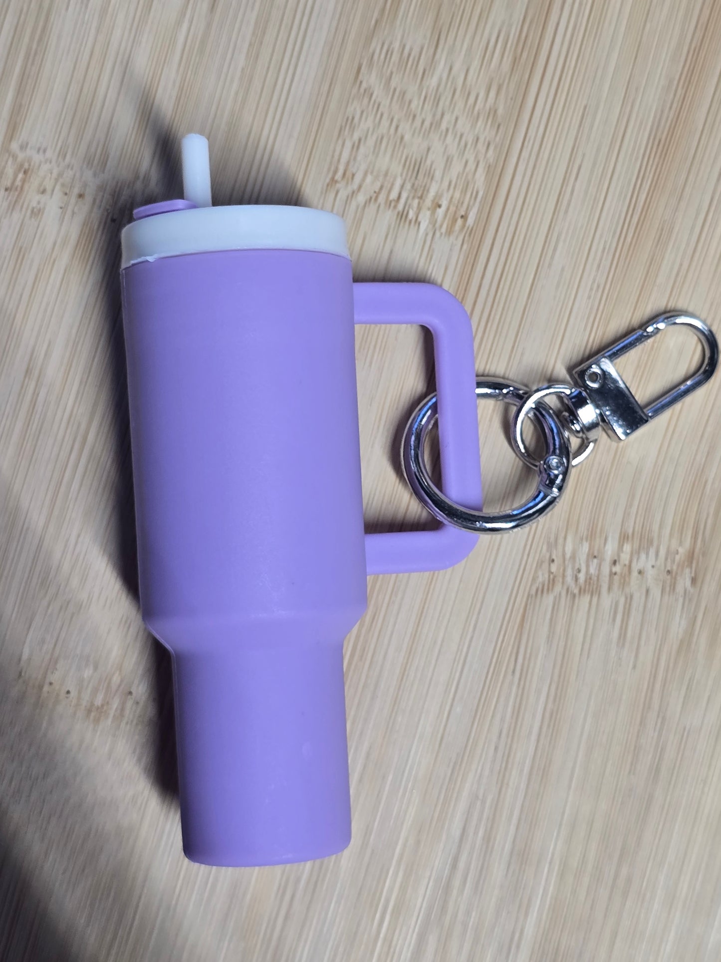 Mini keychain tumbler