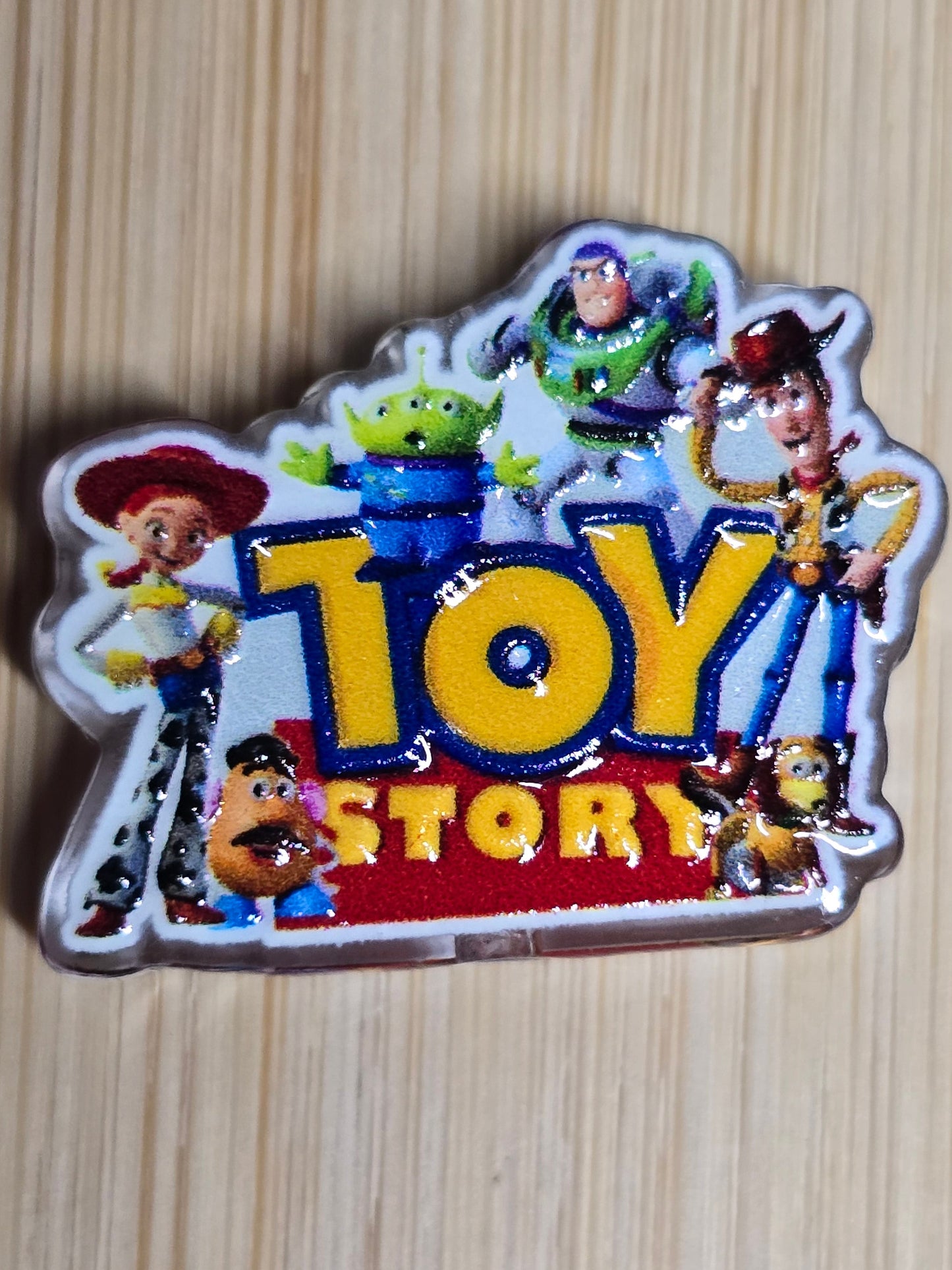Acrylic focal beads- DS movie T S.