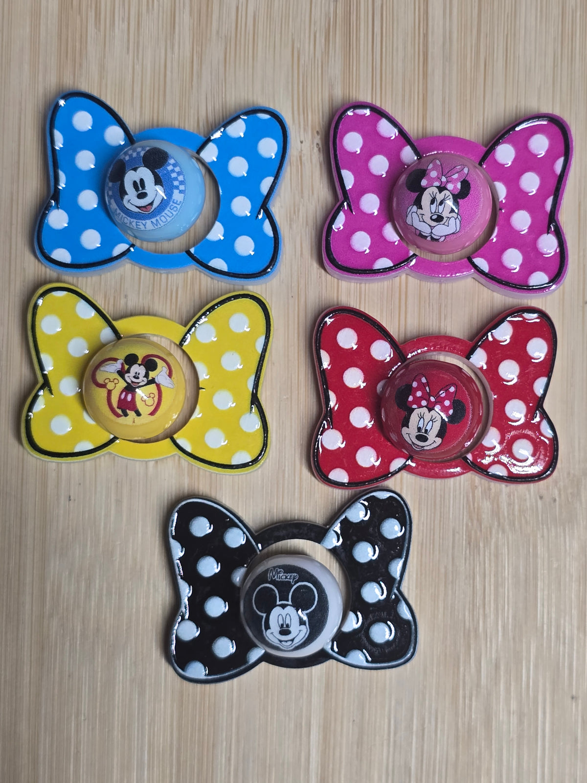 Acrylic focal beads 2pc sets