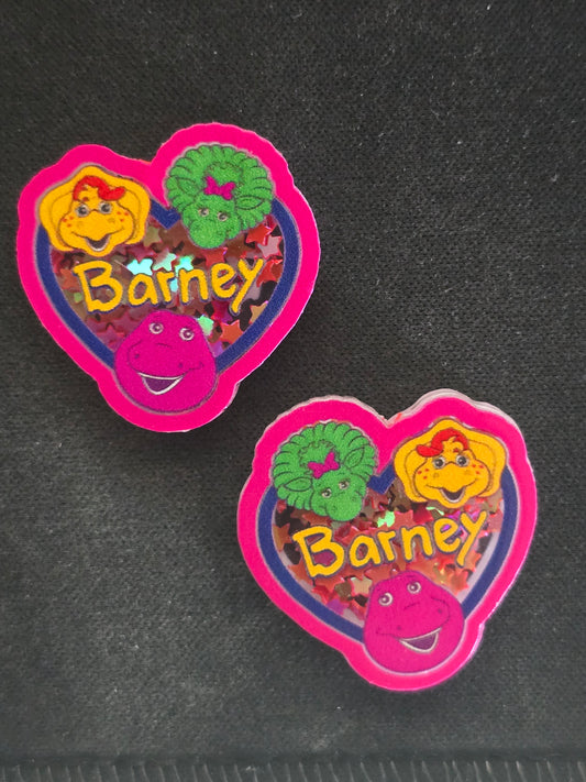Acrylic focal beads 90's popular characters