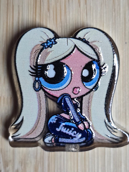 Acrylic focal beads- couture ppg