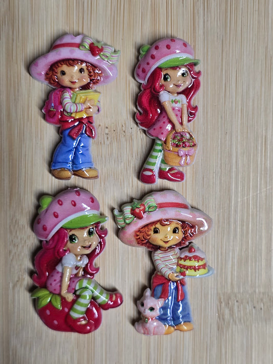Beads large size 3in. Girl 4pcs