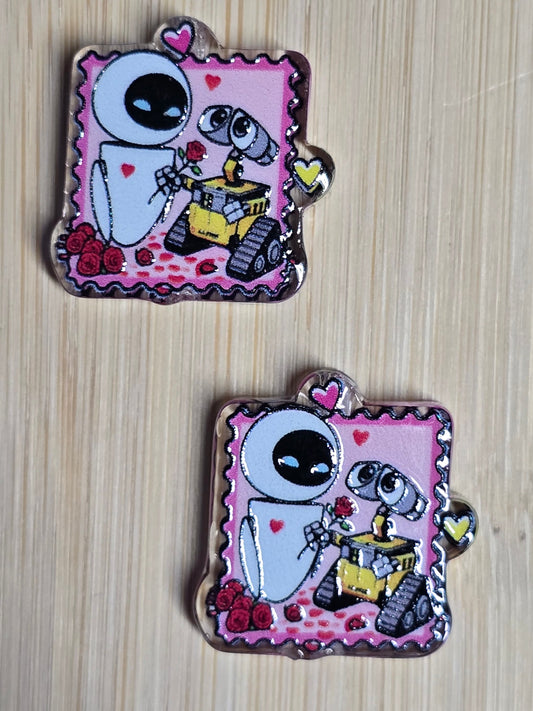 Acrylic focal beads DS robots