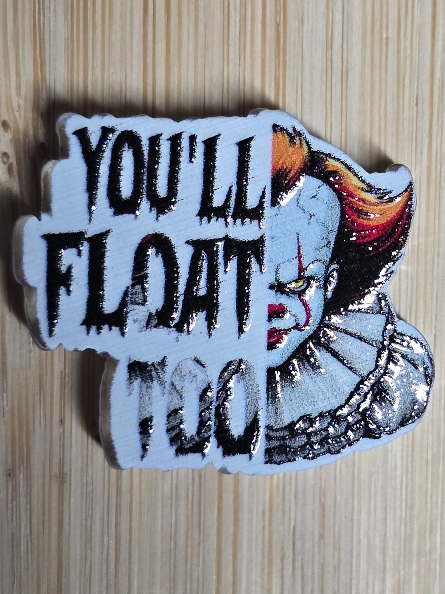 Acrylic focal beads horror characters