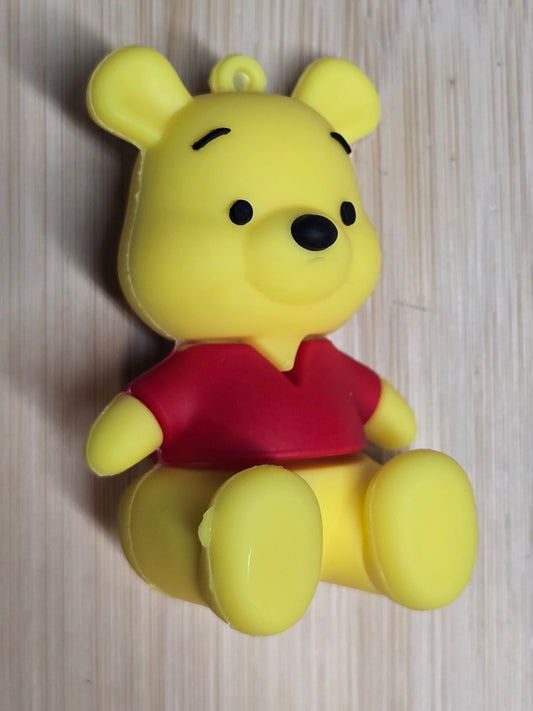 Keychain- silicone material DS characters big size