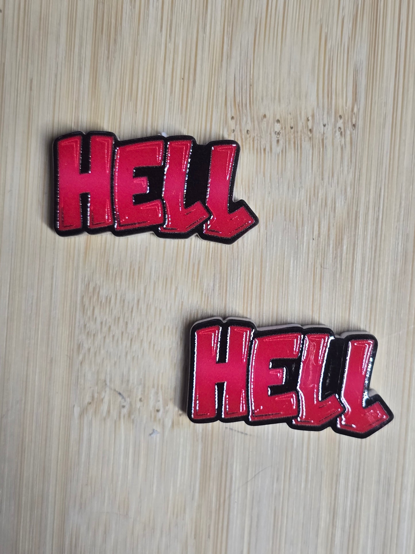 Focal- acrylic focal beads- adult humor