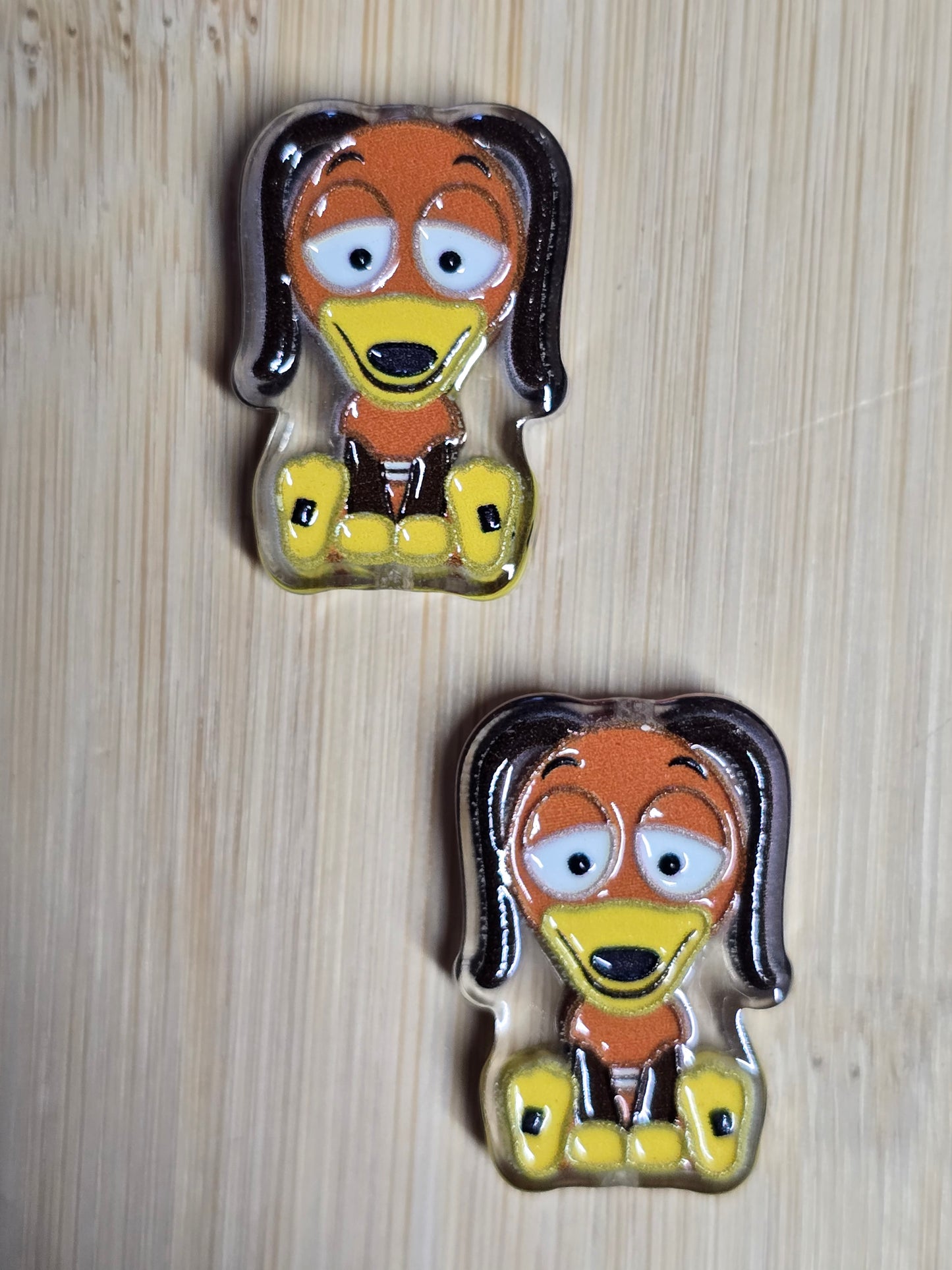 Acrylic focal beads- DS movie character