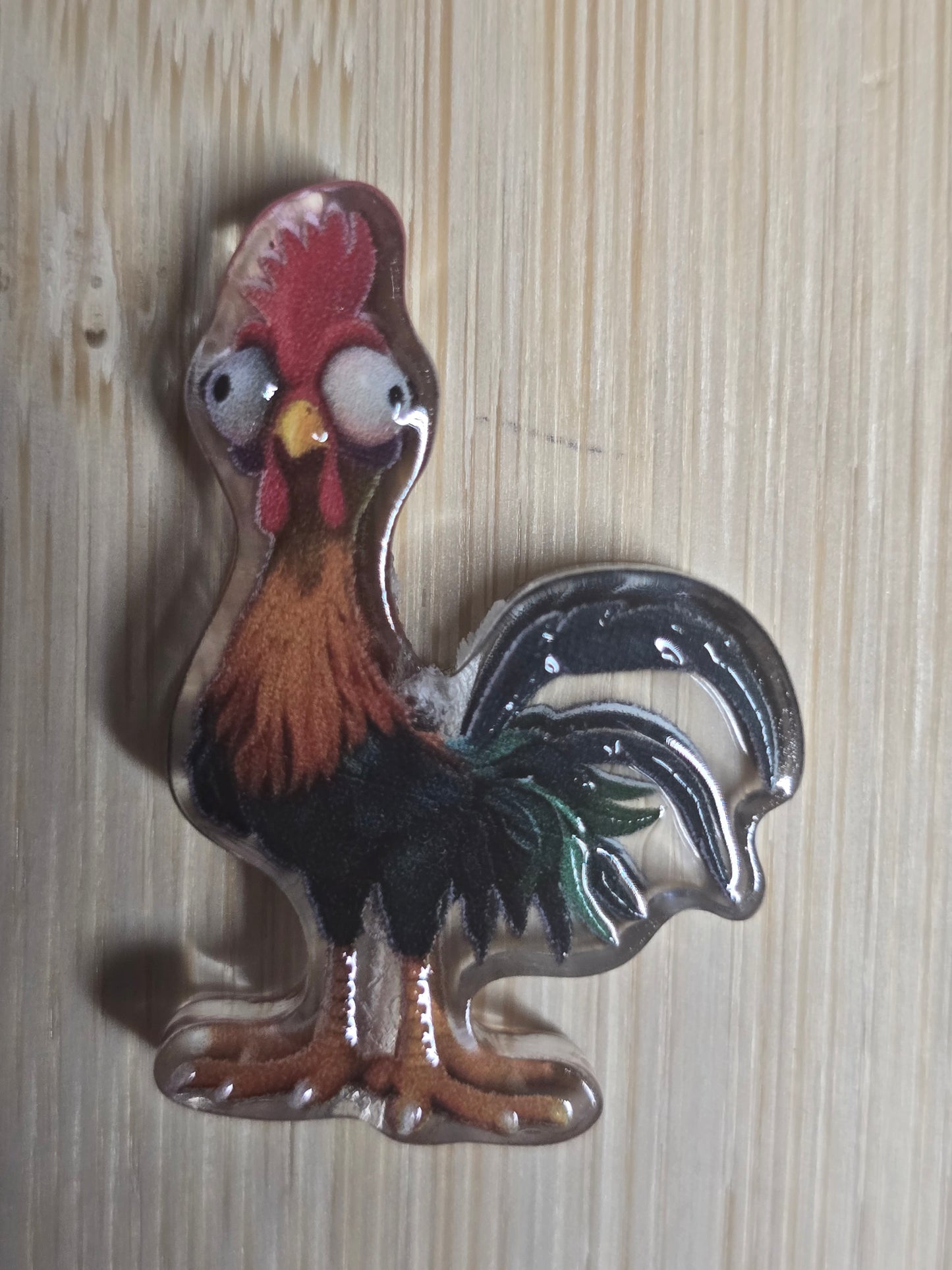 Acrylic focal beads DS characters
