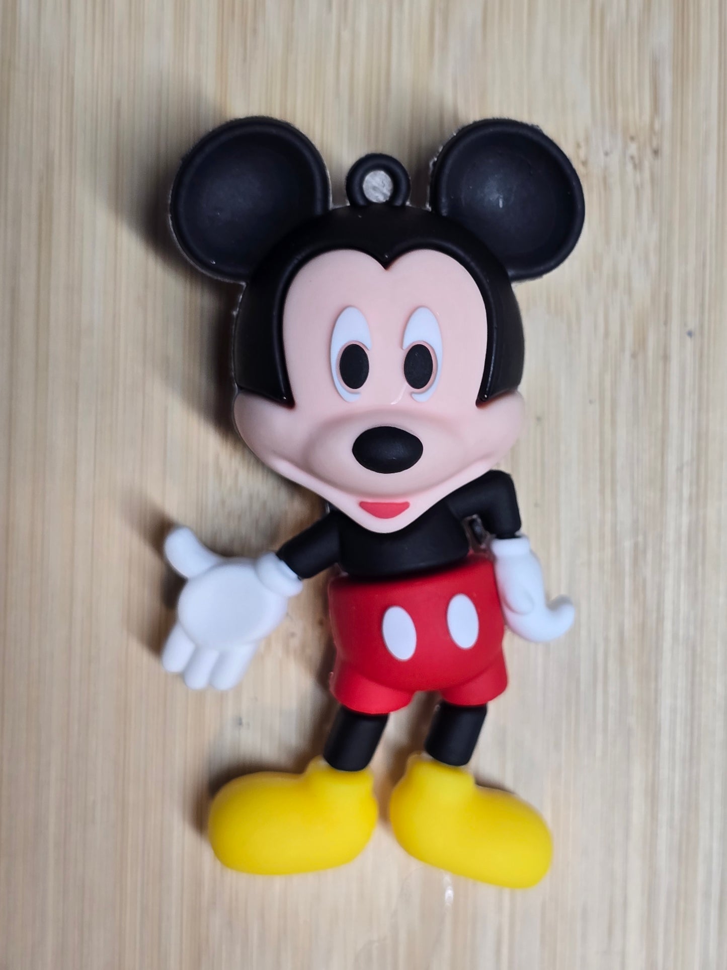 Keychain- silicone material big size DS characters