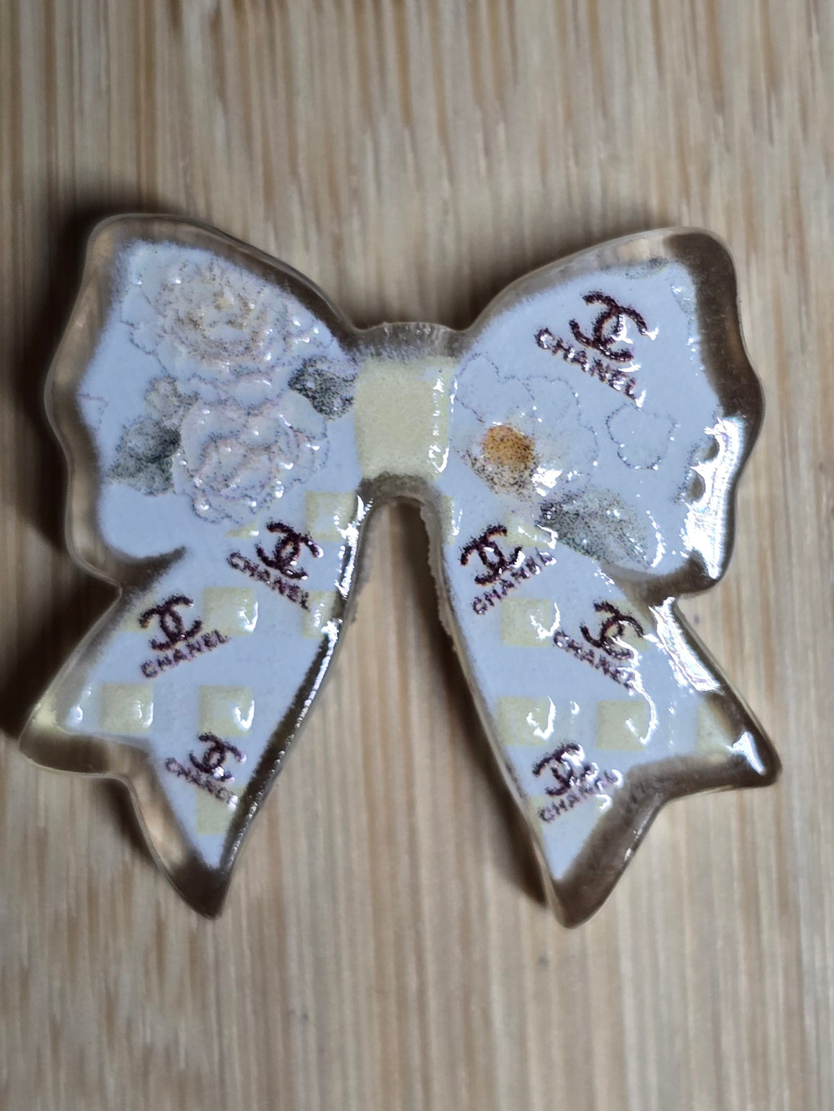Acrylic focal beads designer inspired