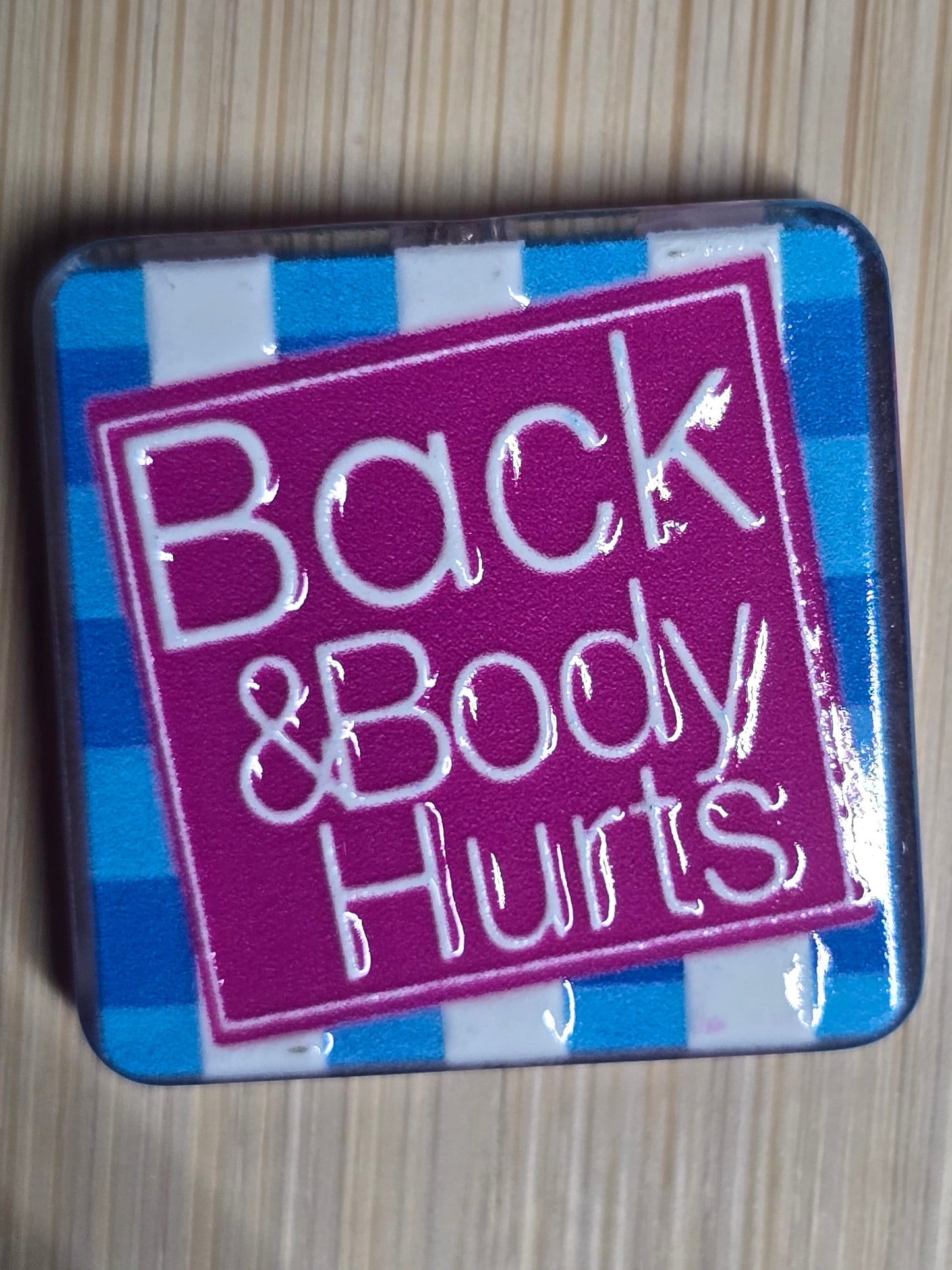 Focal acrylic beads sarcastic humor