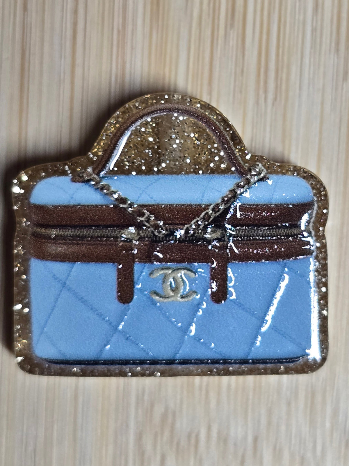 Acrylic focal beads designer inspired purses