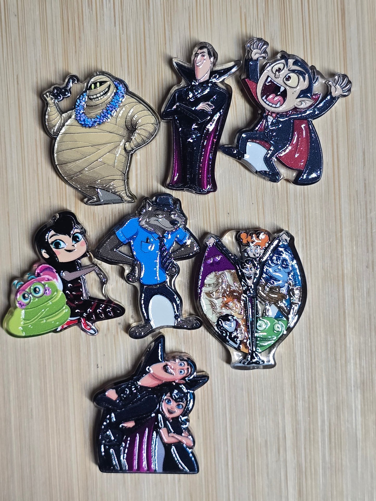 Acrylic focal beads Halloween cartoon movie