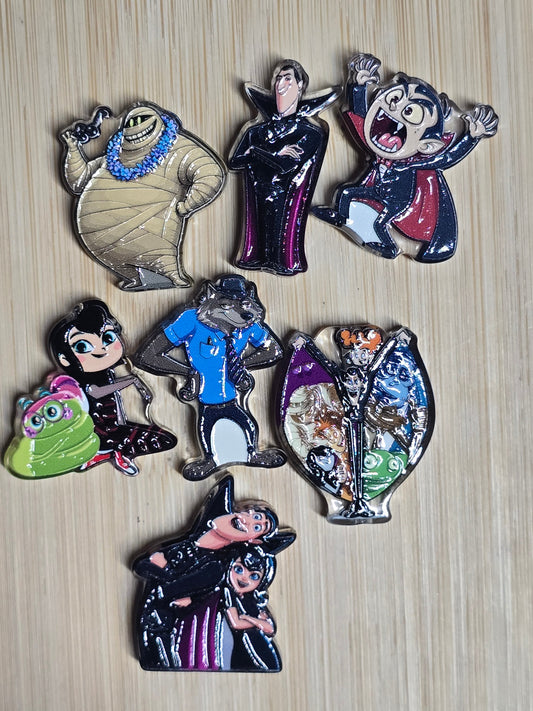 Acrylic focal beads Halloween cartoon movie