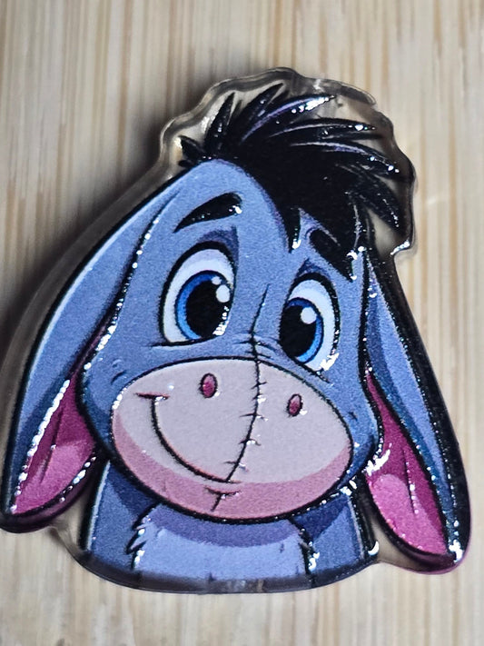 Acrylic focal beads DS character