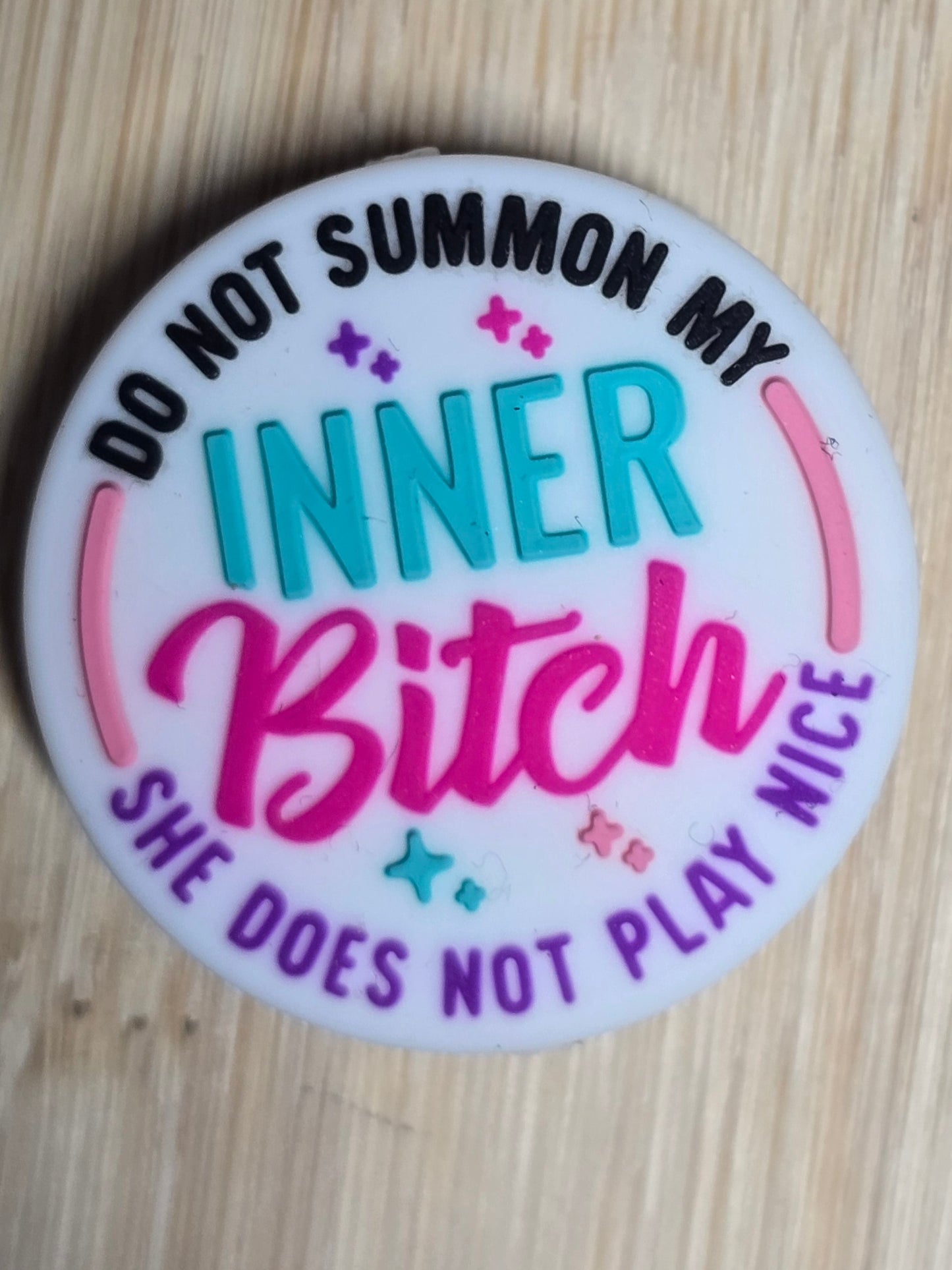 Focal silicone beads adult language