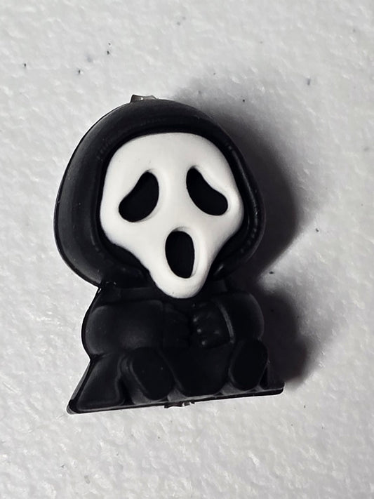 Focal silicone 3D ghostface