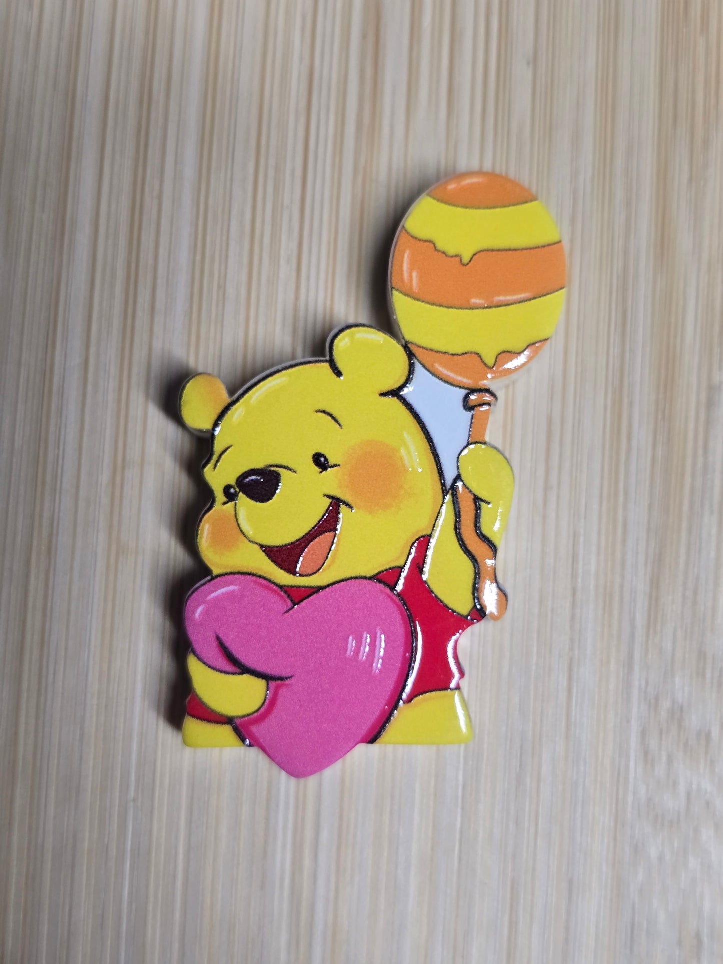 Acrylic focal beads DS bear