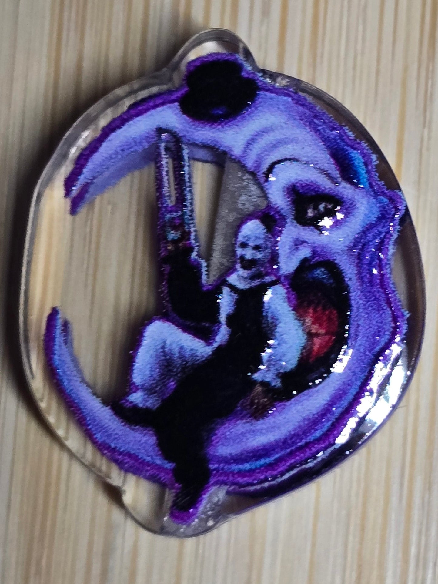 Acrylic focal beads horror character